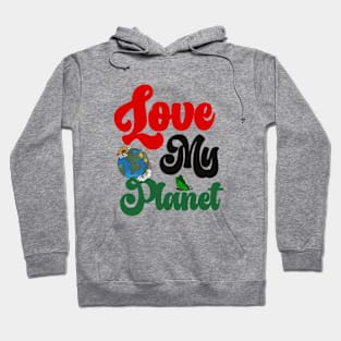 happy funny  earth day 2024 gift april 22 Cute Teacher  Lover Rainbow Hoodie